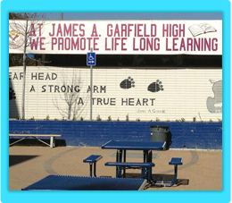 Front of Garfield High school